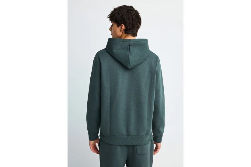 Funky Buddha Ανδρικό Φούτερ Με Κουκούλα (FBM014-002-06-GREEN-STORM)