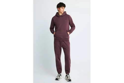 Funky Buddha Ανδρικό Φούτερ Με Κουκούλα (FBM014-002-06-SHADOW-MAUVE)