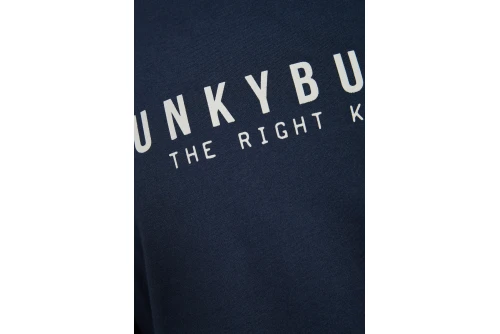 Funky Buddha Ανδρική Μπλούζα Με Μακρύ Μανίκι (FBM014-002-07-NAVY)