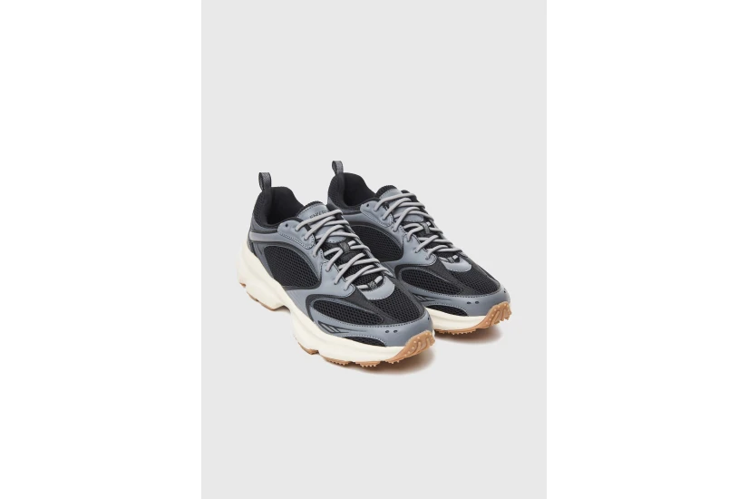 Funky Buddha Ανδρικά Sneakers Γκρι, Μαύρα, Εκρού