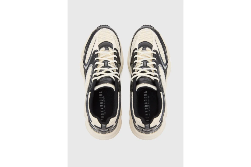 Funky Buddha Ανδρικά Sneakers (FBM014-002-08-WHITE)