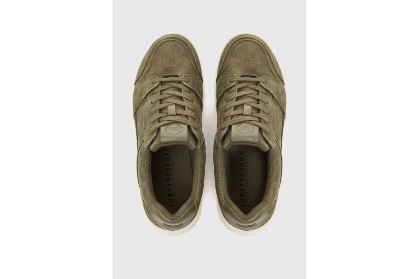 Funky Buddha Ανδρικά Sneakers (FBM014-003-08-OLIVE)