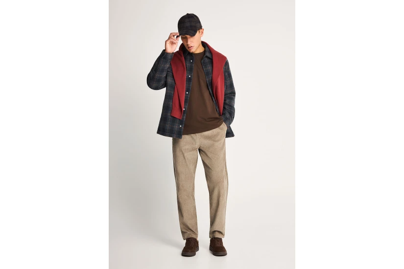 Funky Buddha Ανδρικό Παντελόνι Casual (FBM014-005-02-LT-CIGAR)