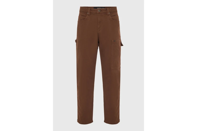 Funky Buddha Ανδρικό Παντελόνι Casual (FBM014-006-02-BROWN)