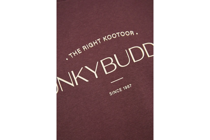 Funky Buddha Ανδρική Μακρυμάνικη Μπλούζα με Λαιμόκοψη