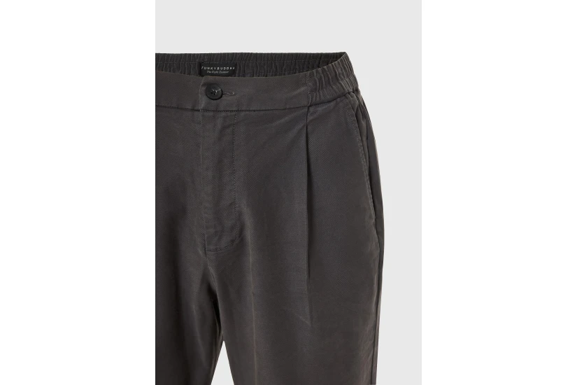 Funky Buddha Ανδρικό Παντελόνι Chino (FBM014-007-02-ELEPHANT-GREY)