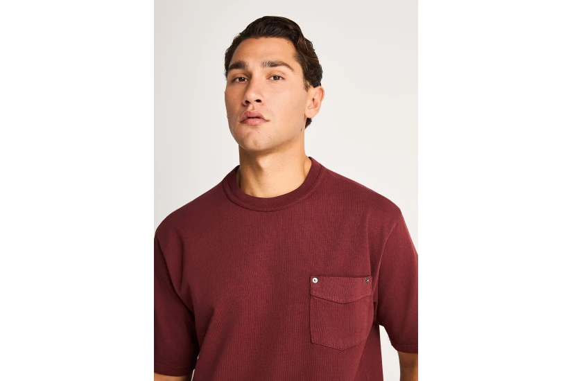 Funky Buddha Ανδρικό Κοντομάνικο T-Shirt Καφέ
