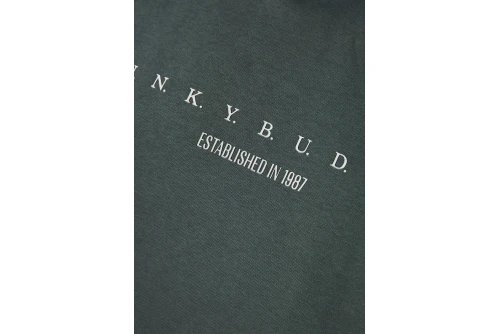 Funky Buddha Ανδρικό Φούτερ Με Κουκούλα (FBM014-009-06-GREEN-STORM)