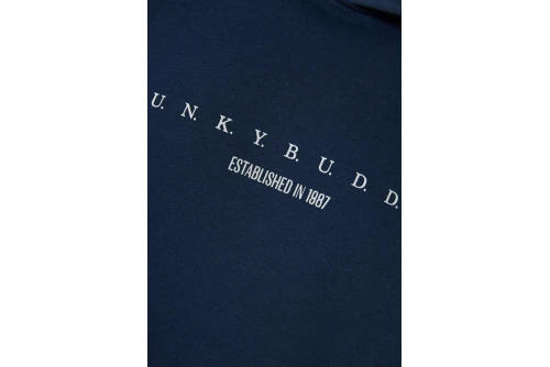 Funky Buddha Ανδρικό Φούτερ Με Κουκούλα (FBM014-009-06-NAVY)