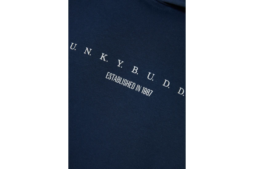 Funky Buddha Ανδρικό Φούτερ Με Κουκούλα (FBM014-009-06-NAVY)