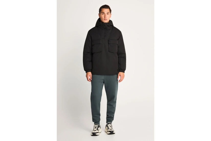 Funky Buddha Ανδρικό Casual Τζάκετ (FBM014-012-01-BLACK)