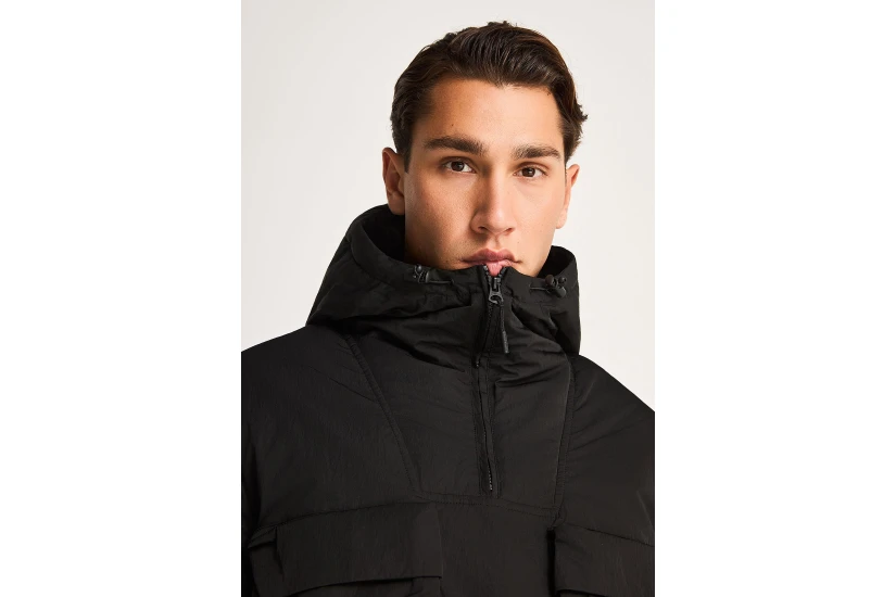 Funky Buddha Ανδρικό Casual Τζάκετ (FBM014-012-01-BLACK)