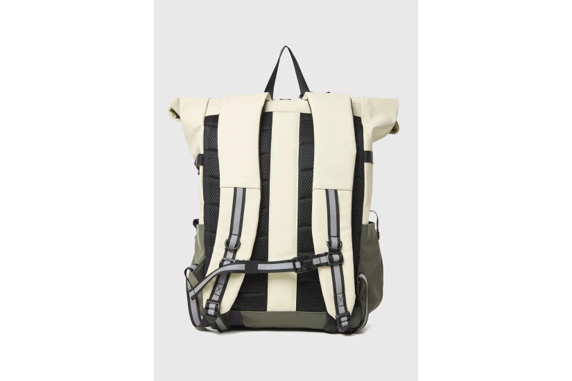 Funky Buddha Ανδρικό Backpack Εκρού, Χακί