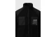 Funky Buddha Ανδρικό Fleece Μπουφάν Sherpa Μαύρο