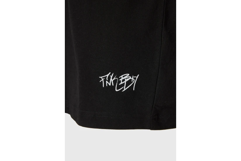Funky Buddha Ανδρικό Κοντομάνικο T-Shirt Μαύρο