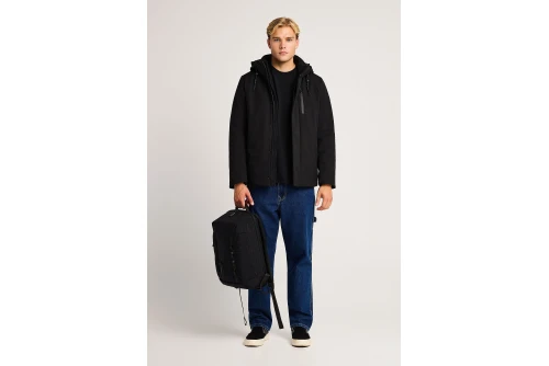 Funky Buddha Weather-Resistant Μπουφάν Softshell Ανδρικό (FBM014-020-01-BLACK)