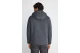 Funky Buddha Ανδρικό Μπουφάν Softshell με Κουκούλα Γκρι Σκούρο