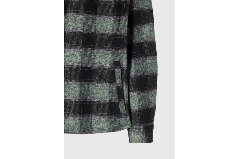 Funky Buddha Ανδρικό Πουκάμισο Καρό (FBM014-020-05-WINTER-MOSS)