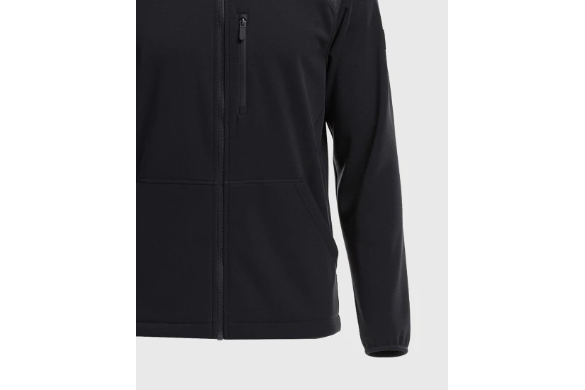 Funky Buddha Ζακέτα Fleece Ανδρική (FBM014-062-06-BLACK)