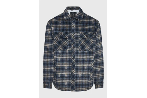 Funky Buddha Ανδρικό Τζάκετ Casual (FBM014-071-01-MIDNIGHT-BLUE)