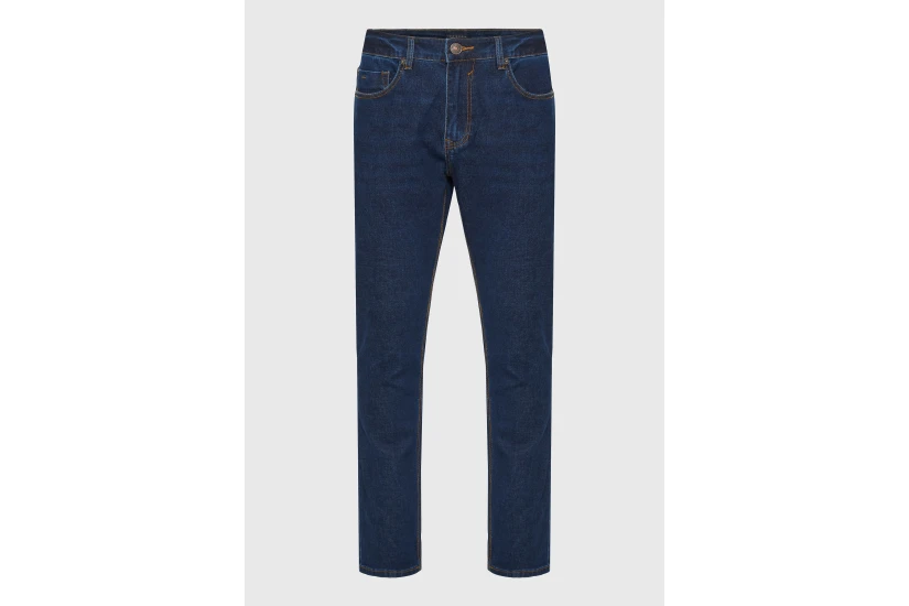 Funky Buddha Amsterdam Mid Rise Tapered Fit Ανδρικό Παντελόνι Τζιν Μπλε