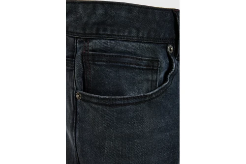 Funky Buddha Ανδρικό Τζιν Παντελόνι Tapered Fit (FBM014-073-02-BLUE-BLACK)