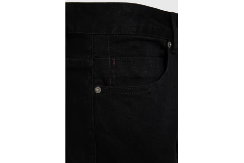 Funky Buddha Ανδρικό Τζιν Παντελόνι Tapered Fit (FBM014-077-02-BLACK)