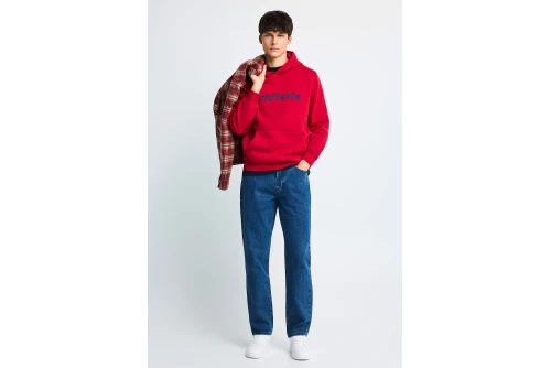 Funky Buddha Ανδρικό Τζιν Παντελόνι Regular Fit (FBM014-080-02-MD-BLUE)
