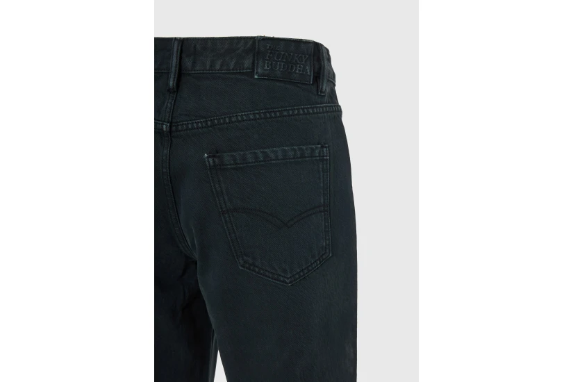 Funky Buddha Ανδρικό Τζιν Παντελόνι Loose Fit (FBM014-088-02-BLACK)