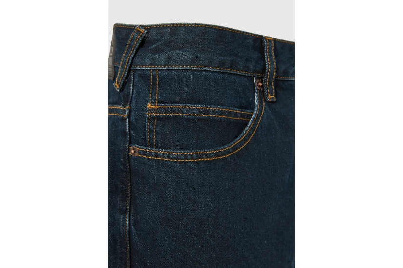 Funky Buddha Baggy Fit Ανδρικό Παντελόνι Τζιν Μπλε Σκούρο