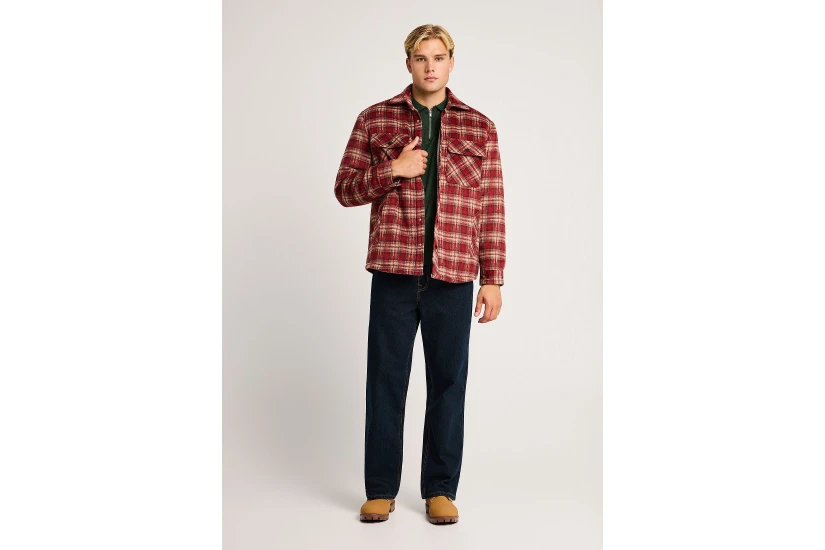 Funky Buddha Baggy Fit Ανδρικό Παντελόνι Τζιν Μπλε Σκούρο