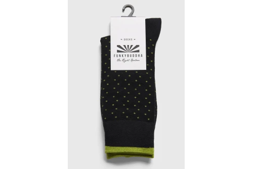 Funky Buddha Ανδρικές Κάλτσες (FBM014-360-10-BLACK)