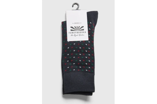 Funky Buddha Ανδρικές Κάλτσες (FBM014-370-10-ANTHRACITE)