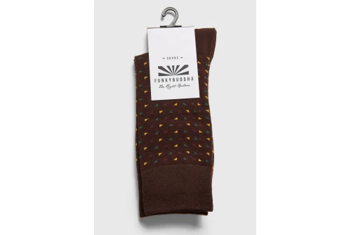 Funky Buddha Ανδρικές Κάλτσες (FBM014-370-10-COFFEE-BEAN)