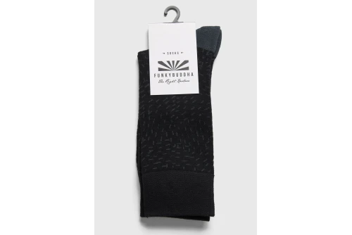 Funky Buddha Ανδρικές Κάλτσες (FBM014-379-10-BLACK)