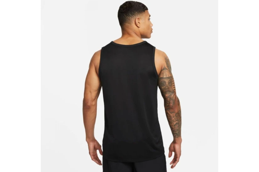 Nike Dri-FIT Legend Ανδρική Αμάνικη Μπλούζα Μαύρη