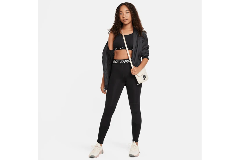 Nike One Dri-FIT Παιδικό Αθλητικό Μπουστάκι Μαύρο