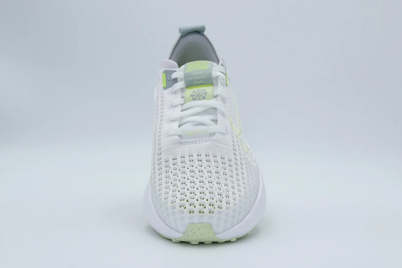 Nike Interact Run Αθλητικά Παπούτσια για Τρέξιμο Λευκά, Λαχανί