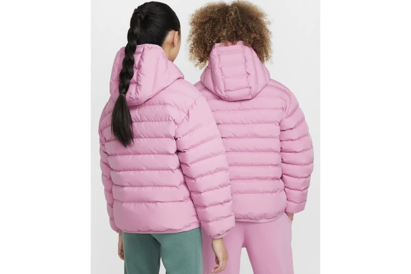Nike Sportswear Lightweight Παιδικό Puffer Μπουφάν Ροζ