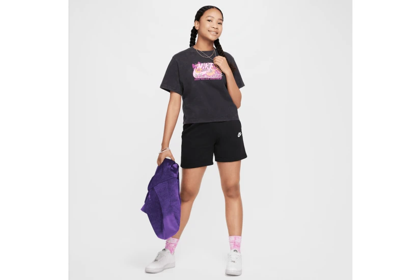 Nike Sportswear Club Fleece Παιδικό Σορτς Μαύρο