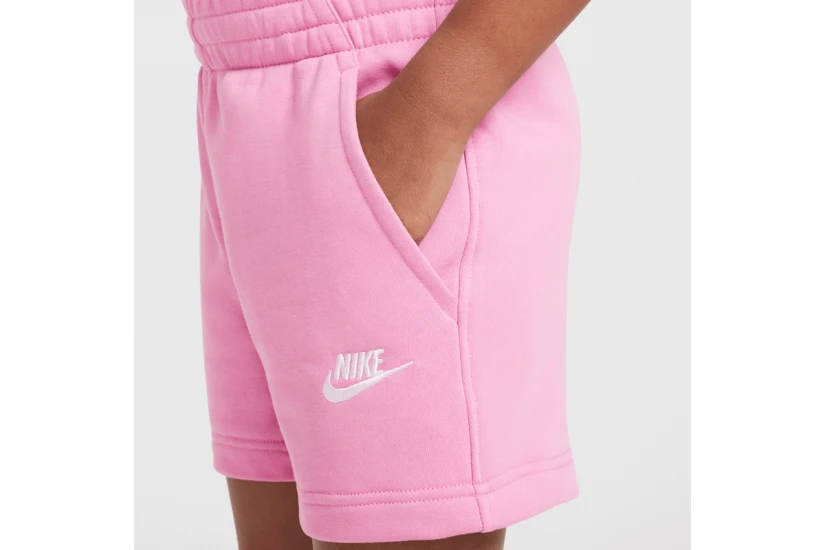 Nike Sportswear Club Fleece Παιδικό Σορτς Ροζ