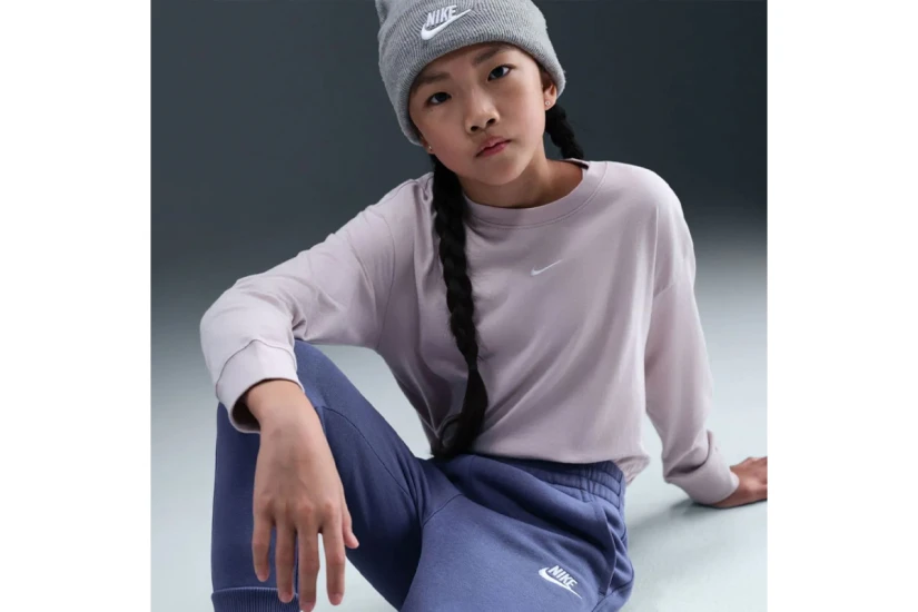 Nike Sportswear Club Fleece Παιδικό Παντελόνι Φόρμας Ίντιγκο