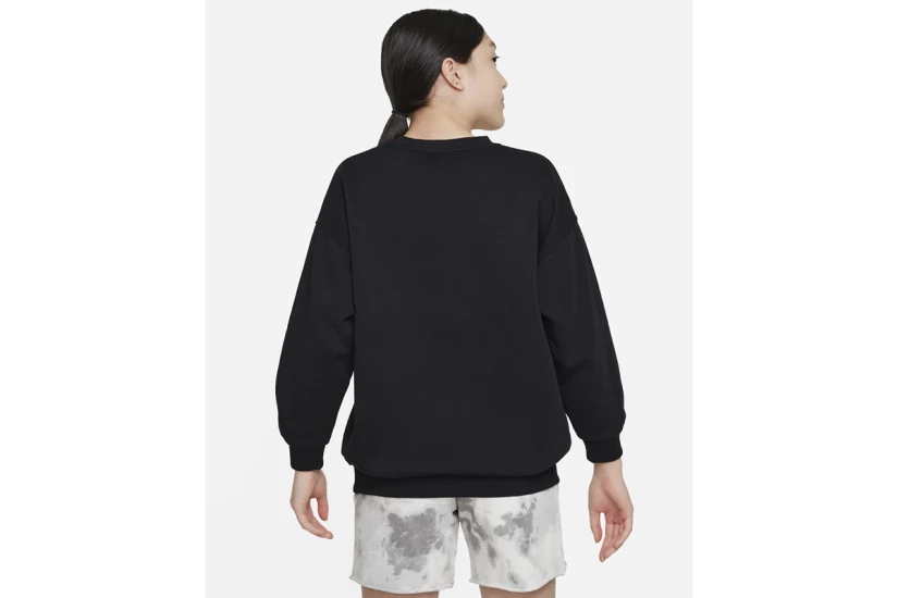 Nike Sportswear Club Fleece Παιδική Μακρυμάνικη Μπλούζα Μαύρη