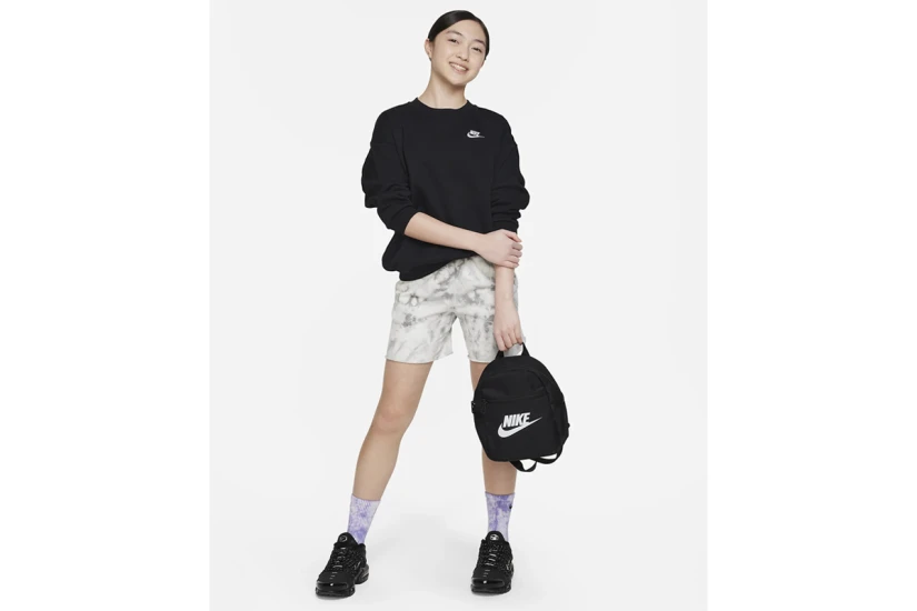 Nike Sportswear Club Fleece Παιδική Μακρυμάνικη Μπλούζα Μαύρη