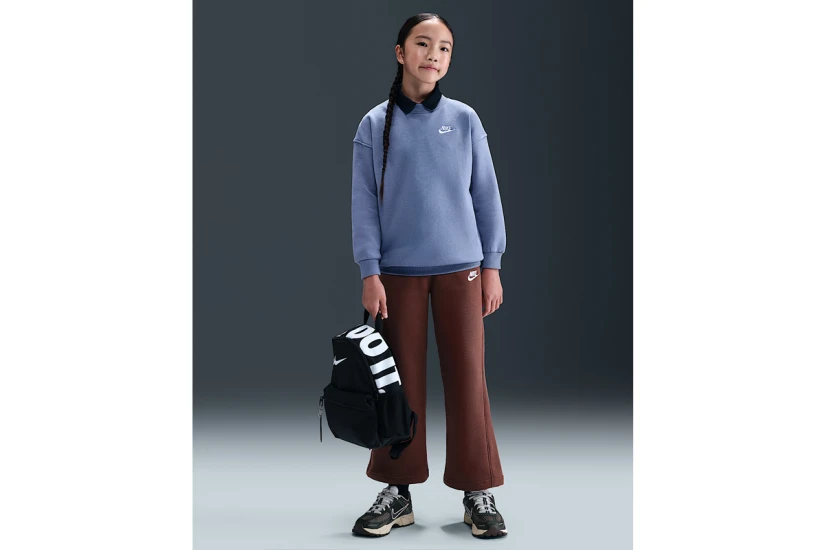 Nike Sportswear Club Fleece Παιδική Μακρυμάνικη Μπλούζα Ίντιγκο