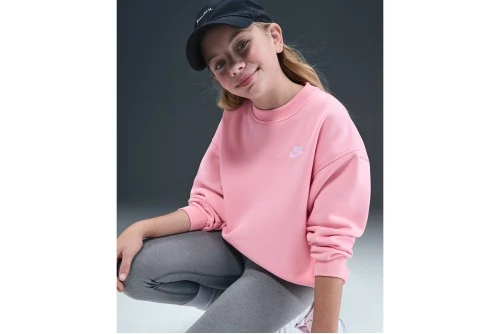 Nike Sportswear Club Fleece Μπλούζα Με Λαιμόκοψη (FD2923 690)
