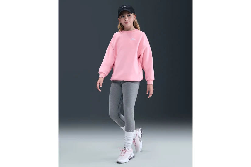 Nike Sportswear Club Fleece Παιδική Μακρυμάνικη Μπλούζα Ροζ