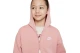 Nike Sportswear Club Fleece Παιδική Ζακέτα Με Κουκούλα Ροζ