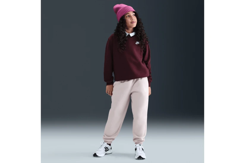 Nike Sportswear Club Fleece Παιδικό Παντελόνι Φόρμας Λιλά