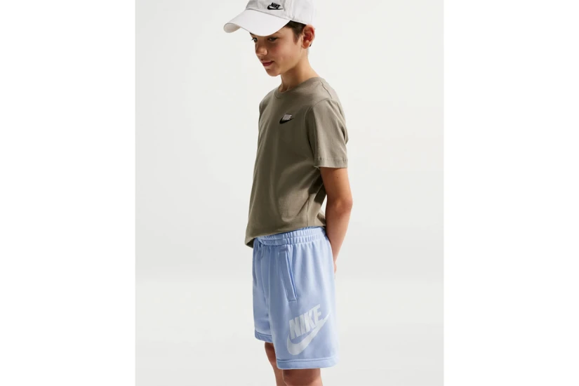 Nike Sportswear Club Fleece Παιδική Αθλητική Βερμούδα Γαλάζια